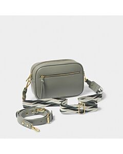 Katie Loxton Hallie Crossbody Bag - Graphite Green